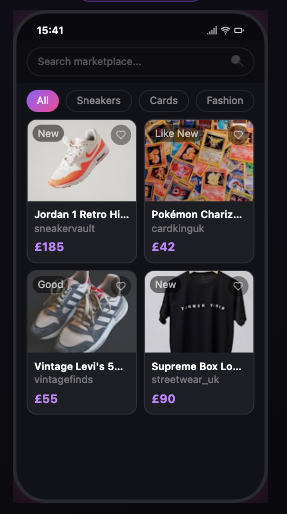Marketplace Mockup